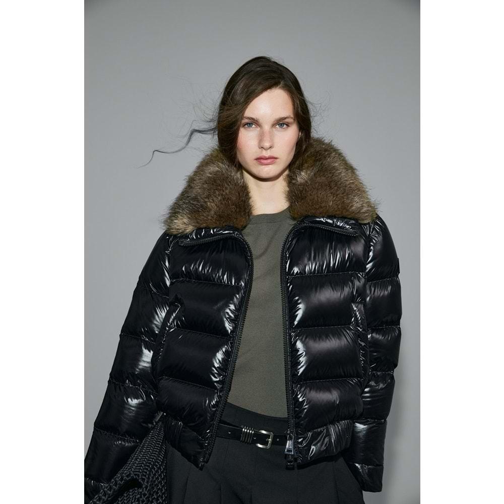 Lufian 122120041 Daısy Kaz Tüyü Kadın Mont