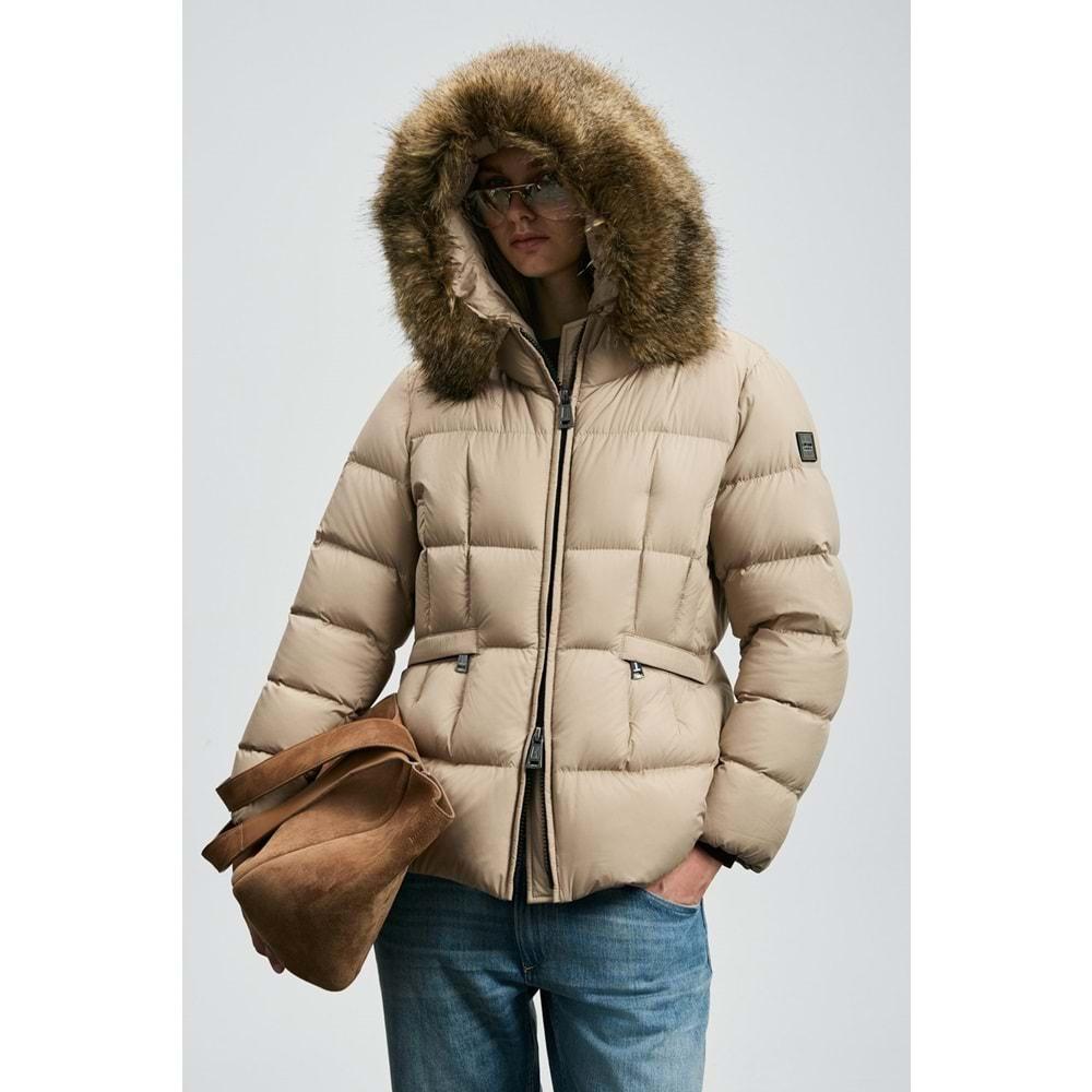 Lufian 122120042 Klemantın Kaz Tüyü Kadın Mont