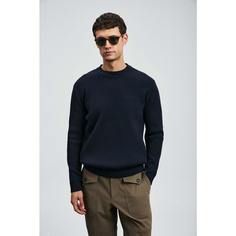 Lufian 112090172 Blend Kazak Erkek Sweatshirt