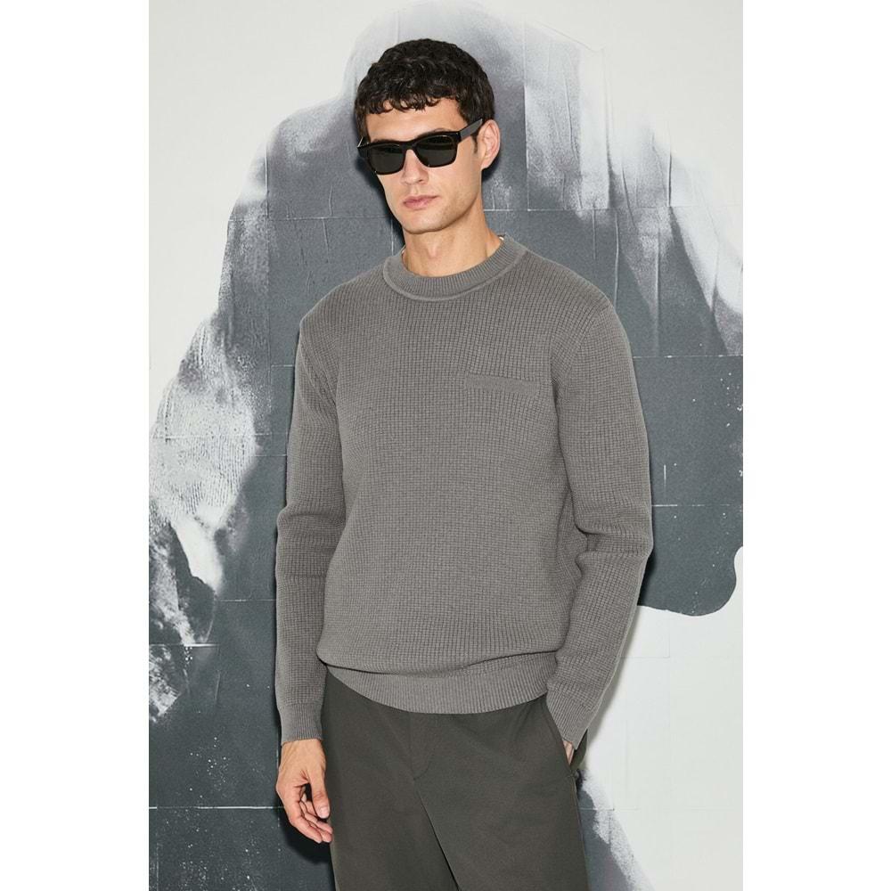 Lufian 112090172 Blend Kazak Erkek Sweatshirt