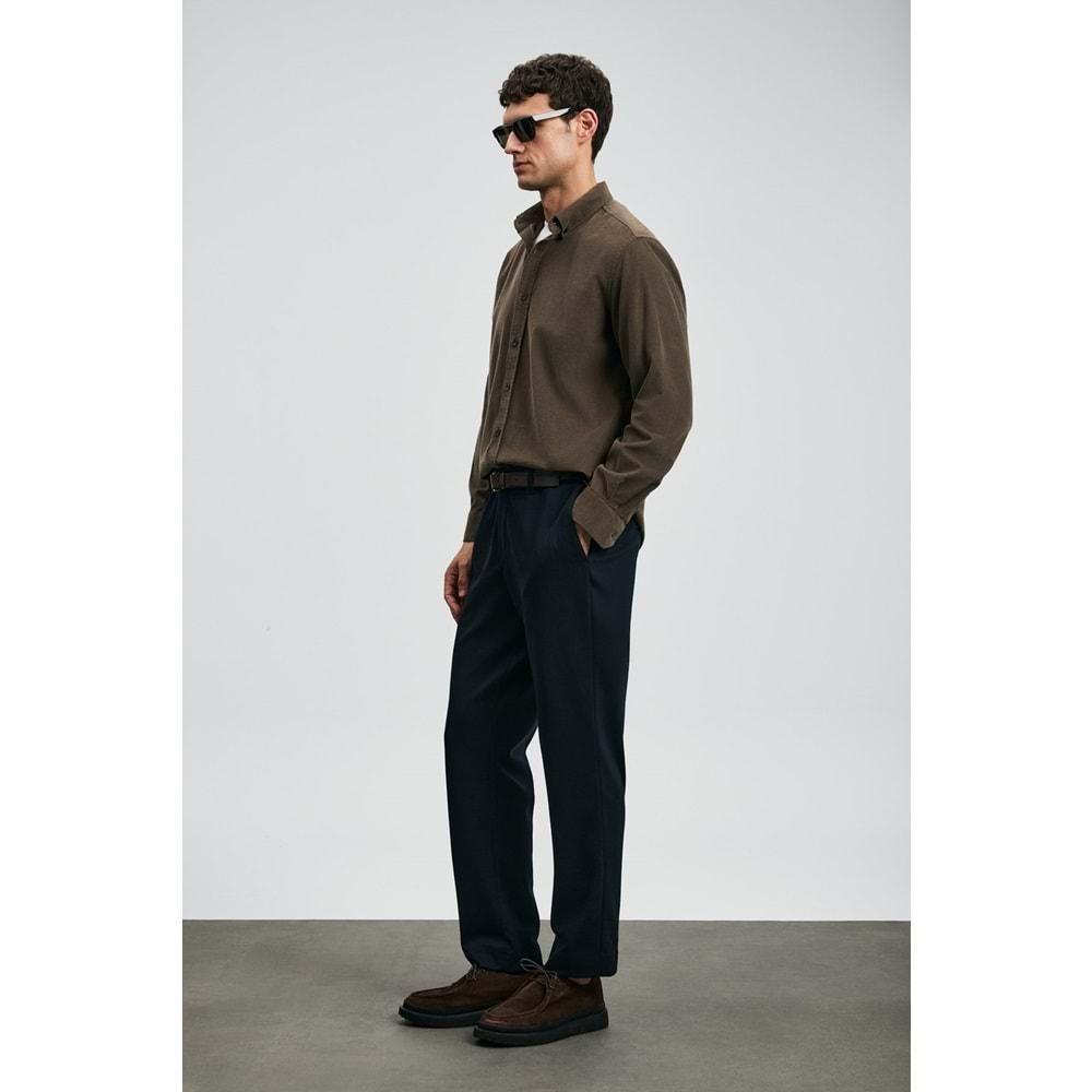 Lufian 112010682 Drew Erkek Basic Gömlek Regular Fit Erkek Gömlek