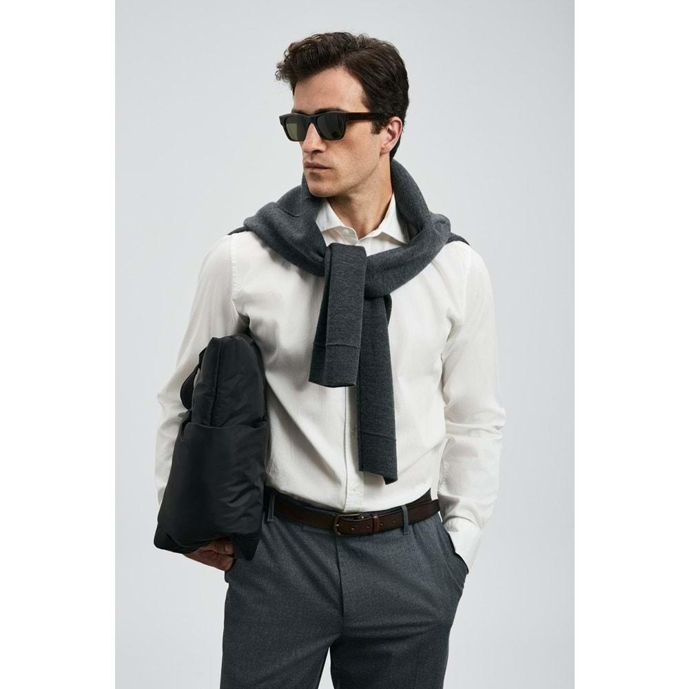 Lufian 112010686 Ferla Basic Gömlek Regular Fit Erkek Gömlek