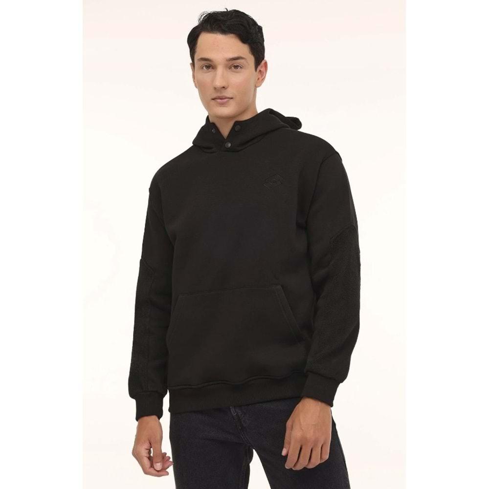 Lotto M-Angulo Hoodie Erkek Sweatshirt