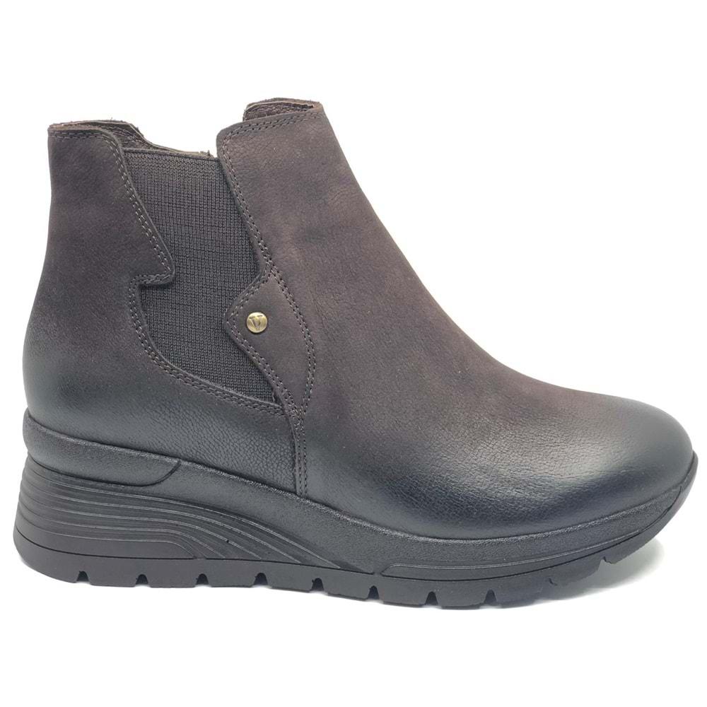 Venüs Ravven Hakiki Deri Aır-Flow Taban Ortopedik Kadın Bot