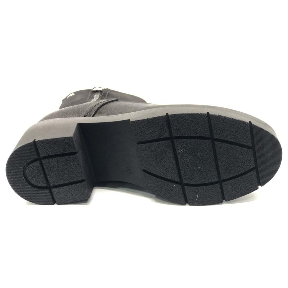 Venüs Albus Hakiki Deri Kaymaz Taban Ortopedik Kadın Bot