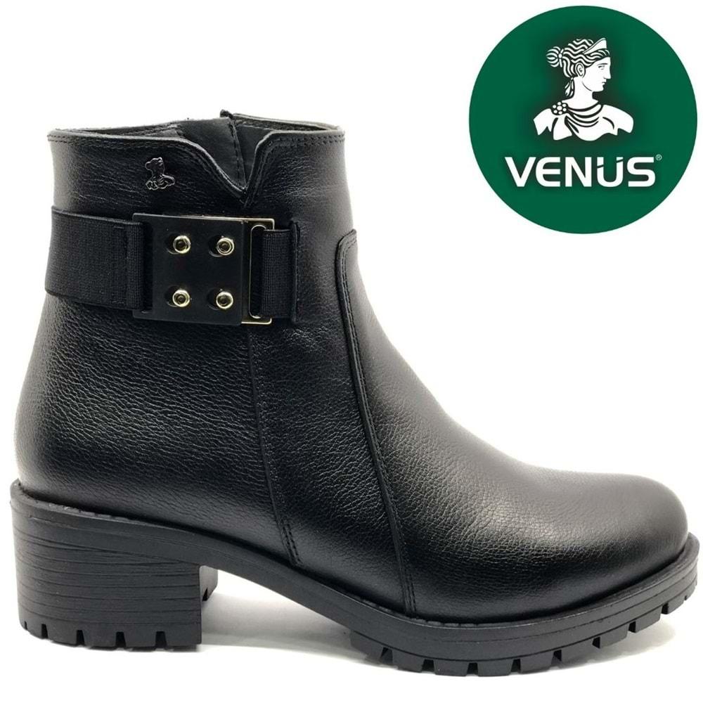 Venüs Burssella Hakiki Deri Kaymaz Taban Ortopedik Kadın Bot