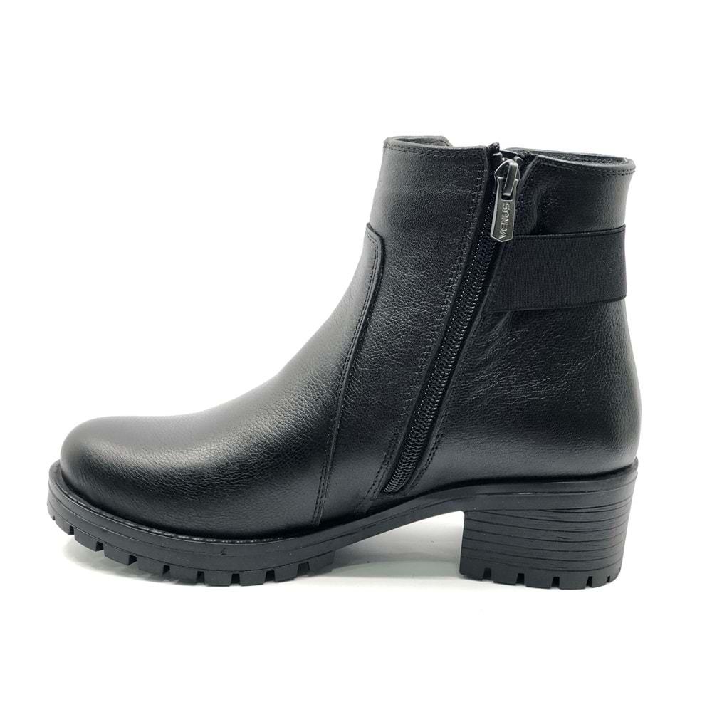 Venüs Burssella Hakiki Deri Kaymaz Taban Ortopedik Kadın Bot