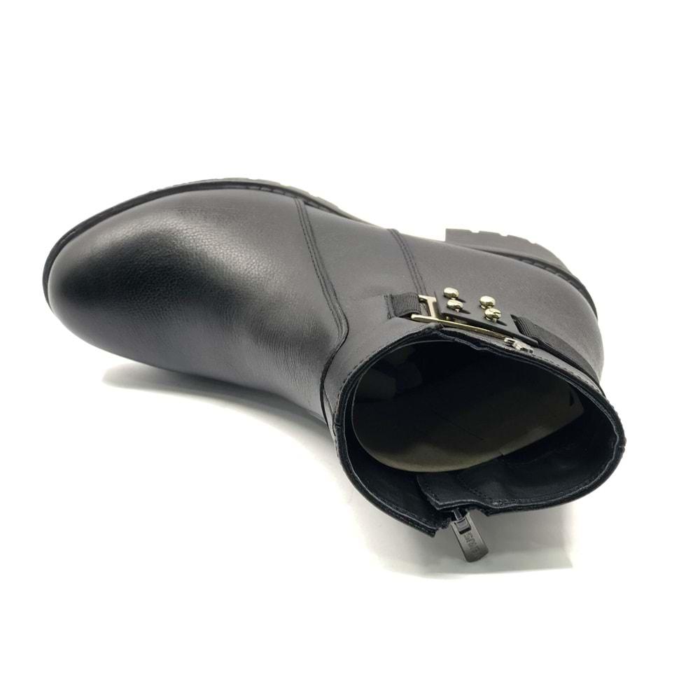 Venüs Burssella Hakiki Deri Kaymaz Taban Ortopedik Kadın Bot