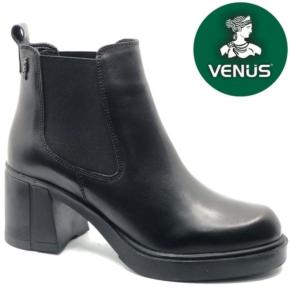 Venüs Amare Hakiki Deri Kaymaz Taban Ortopedik Kadın Bot