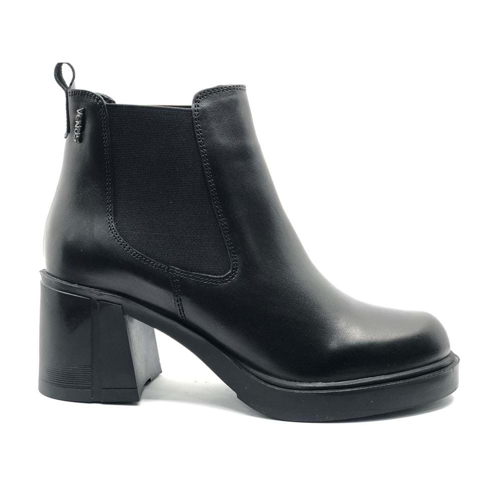 Venüs Amare Hakiki Deri Kaymaz Taban Ortopedik Kadın Bot