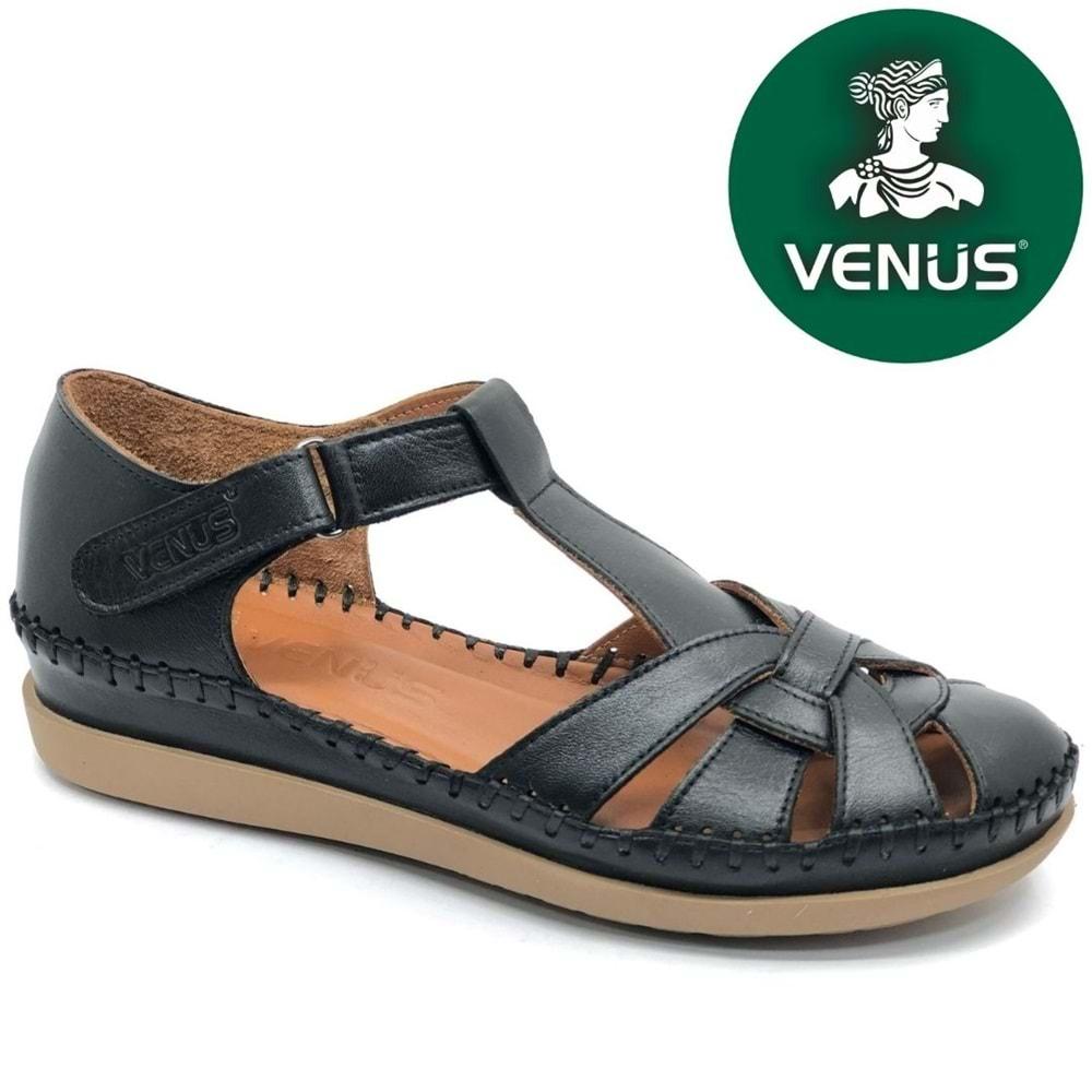 Venüs Mimosa Hakiki Deri Comfort Ortopedik Kadın Sandalet