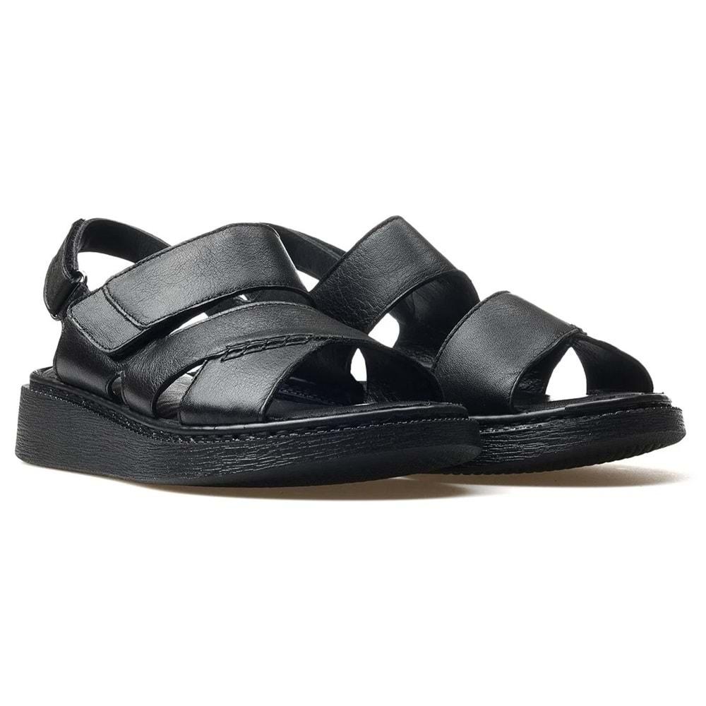 Venüs Axiz Hakiki Deri Comfort Ortopedik Kadın Sandalet