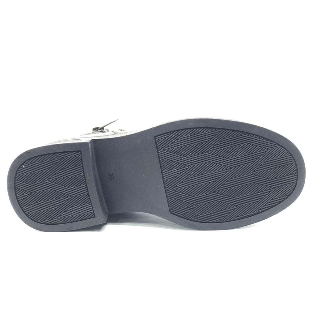 Venüs Umbra Hakiki Deri Kaymaz Taban Ortopedik Kadın Bot