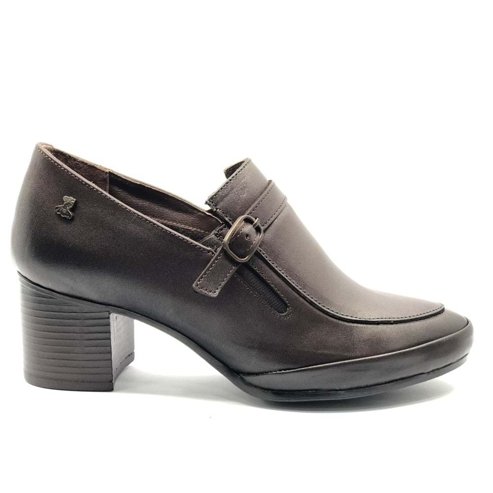 Venüs Bexus Hakiki Deri Comfort Ortopedik Kadın Topuklu Ayakkabı