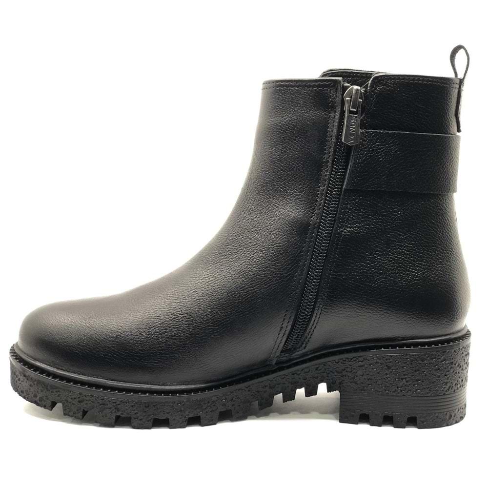 Venüs Nami Hakiki Deri Vns Guardio Waterproof Kaymaz Taban Ortopedik Kadın Bot