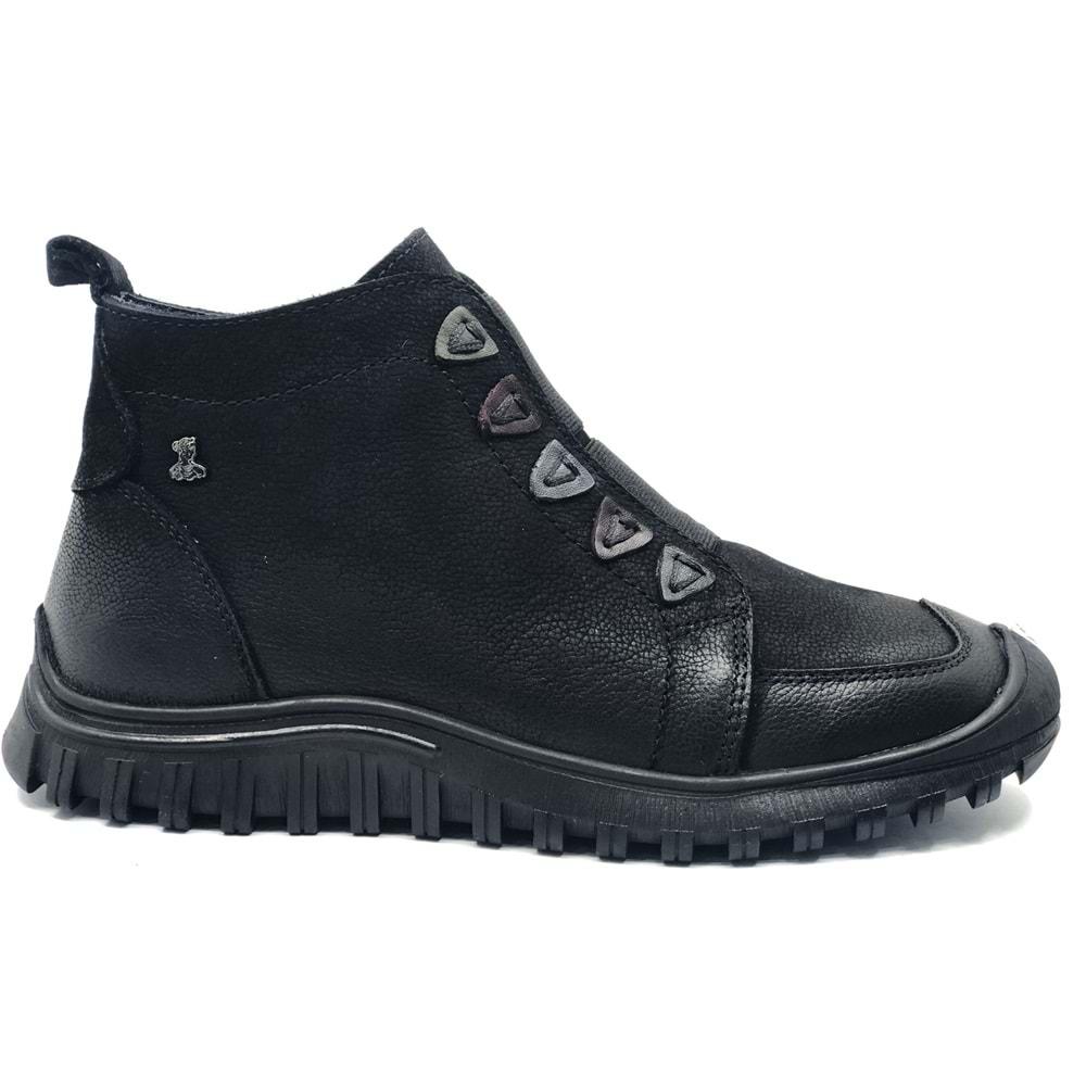 Venüs Nikkoolll Hakiki Deri Kaymaz Taban Ortopedik Kadın Bot