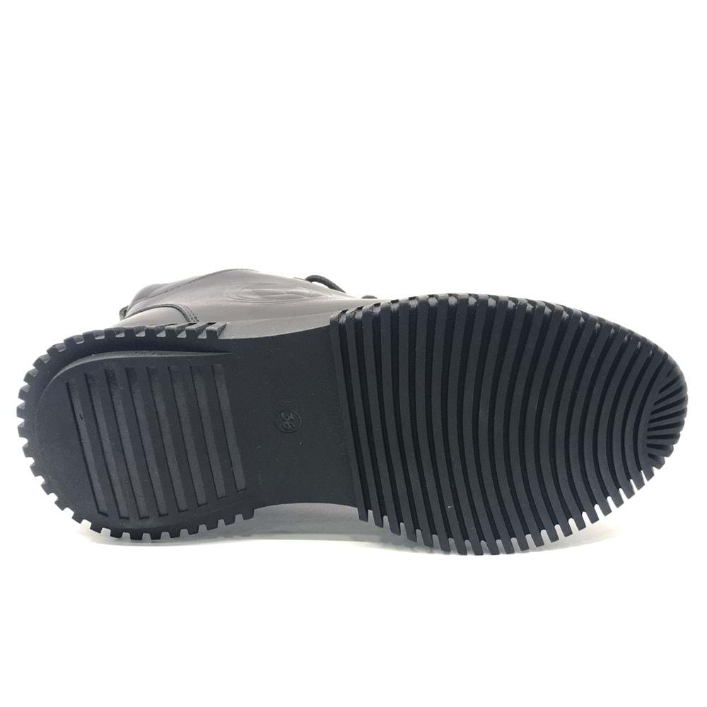 Venüs Rtew Hakiki Deri Düz Kaymaz Taban Ortopedik Kadın Bot