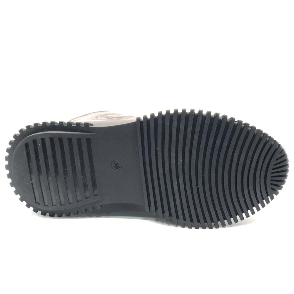 Venüs Rtew Hakiki Deri Düz Kaymaz Taban Ortopedik Kadın Bot