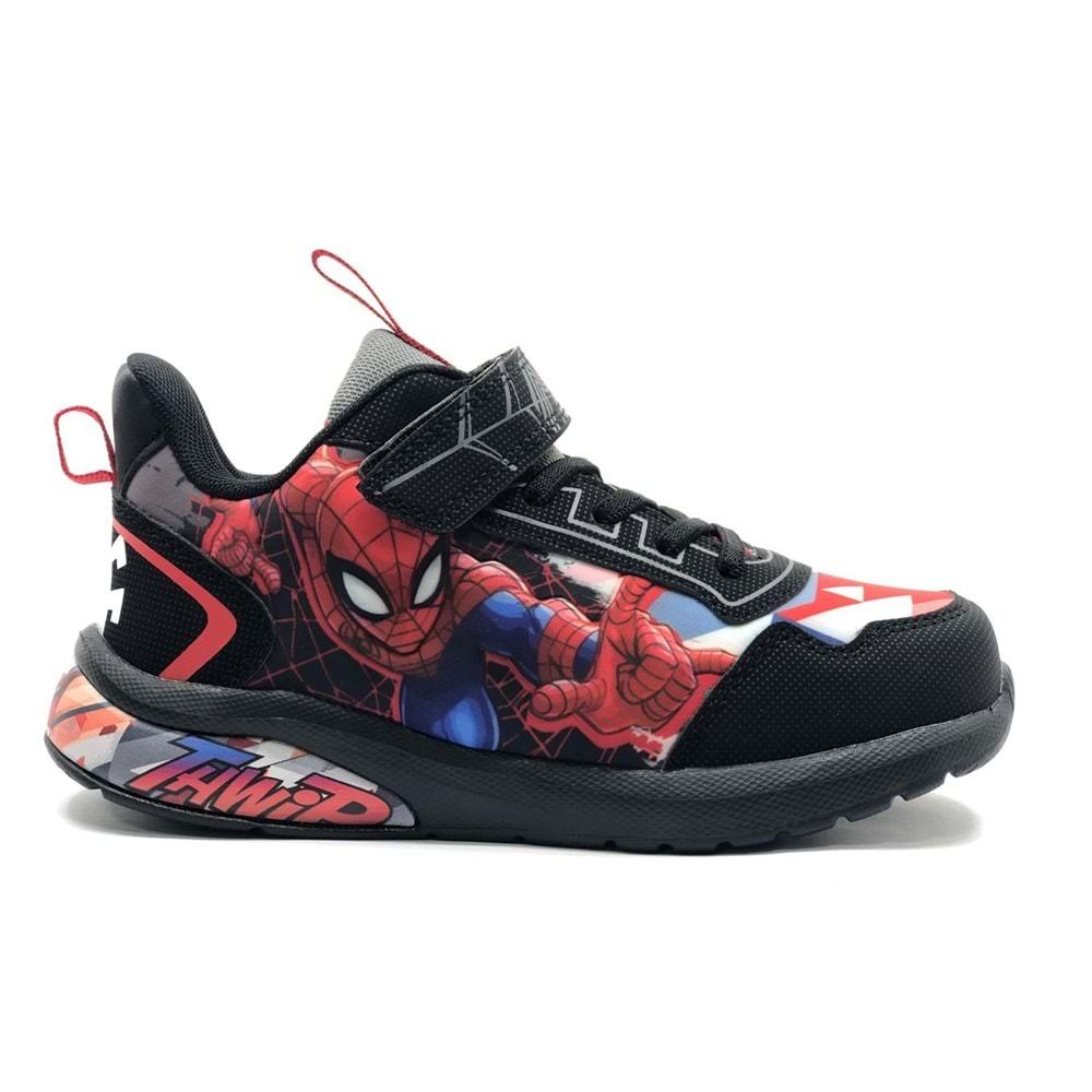 Spiderman Zamon Ortopedik Işıklı Erkek Çocuk Spor Ayakkabı