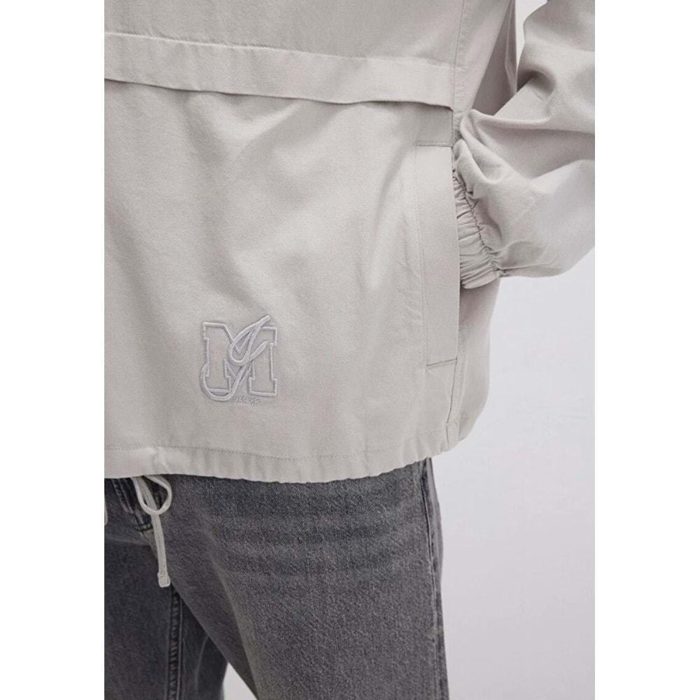 Mavi 0211684-70074 Yarım Fermuarlı Kanguru Cepli Erkek Sweatshirt