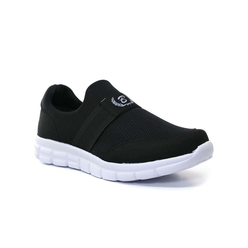 Black Sea 527 Siyah-Beyaz Unisex Spor Ayakkabı