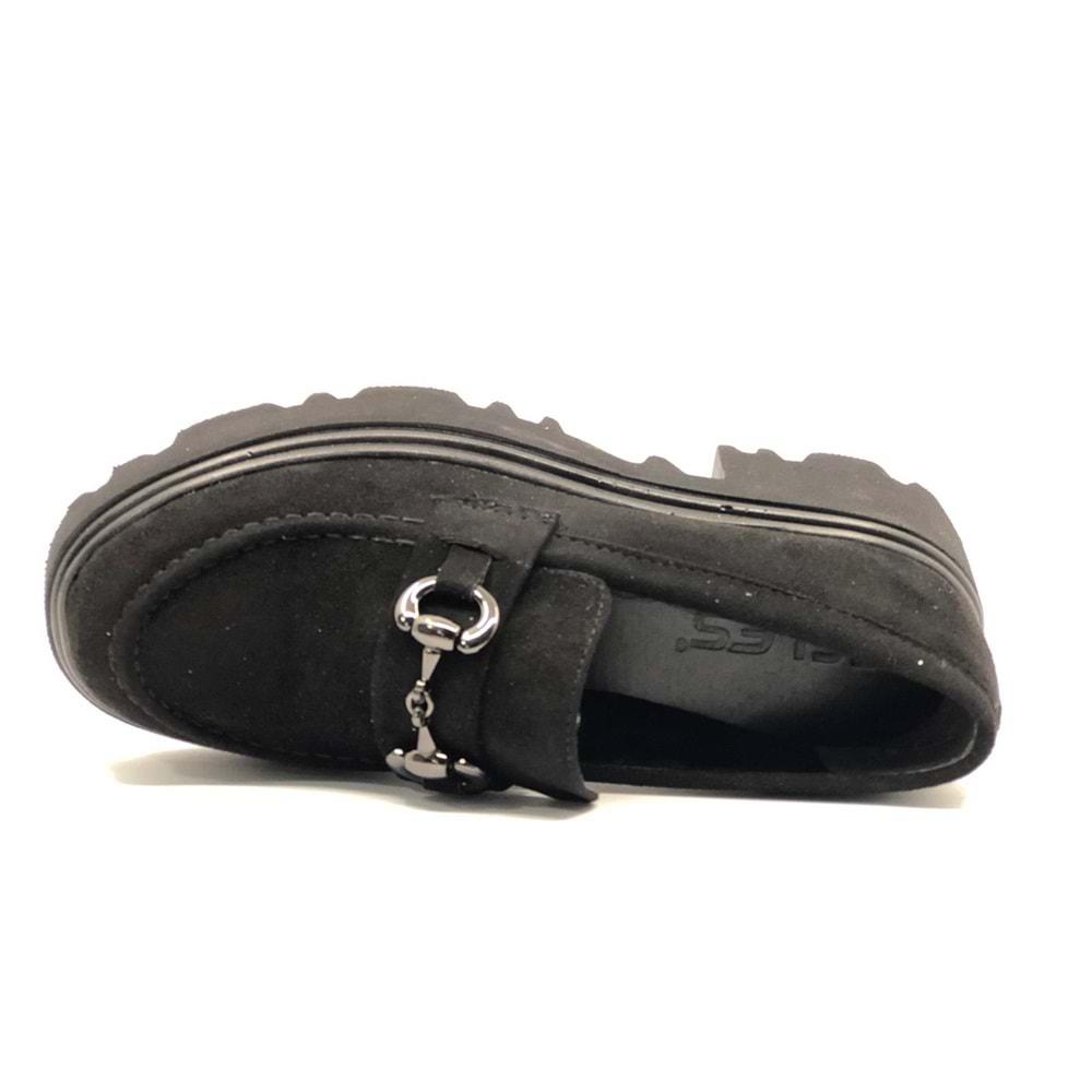 Feles 052-833 Toka Detaylı Oxford Günlük Loafer Kadın Ayakkabı