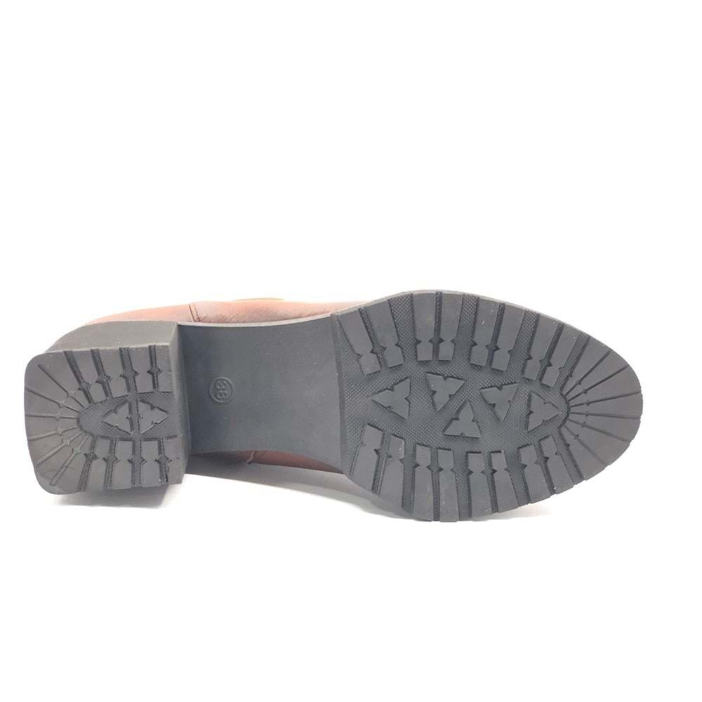 Ayakdaş 2295 Kauçuk Taban Topuklu Kadın Bot