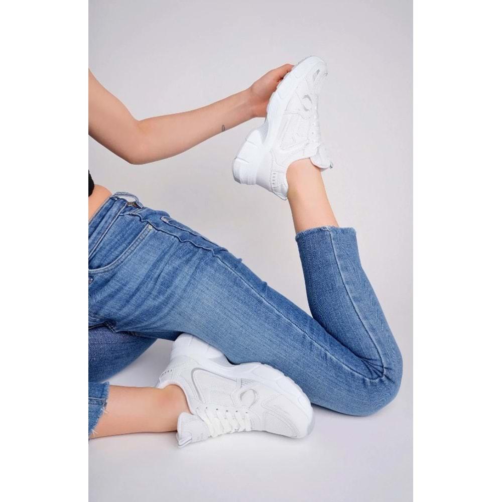 Lambırlent 7450 Kalın Taban Sneaker Unisex Spor Ayakkabı