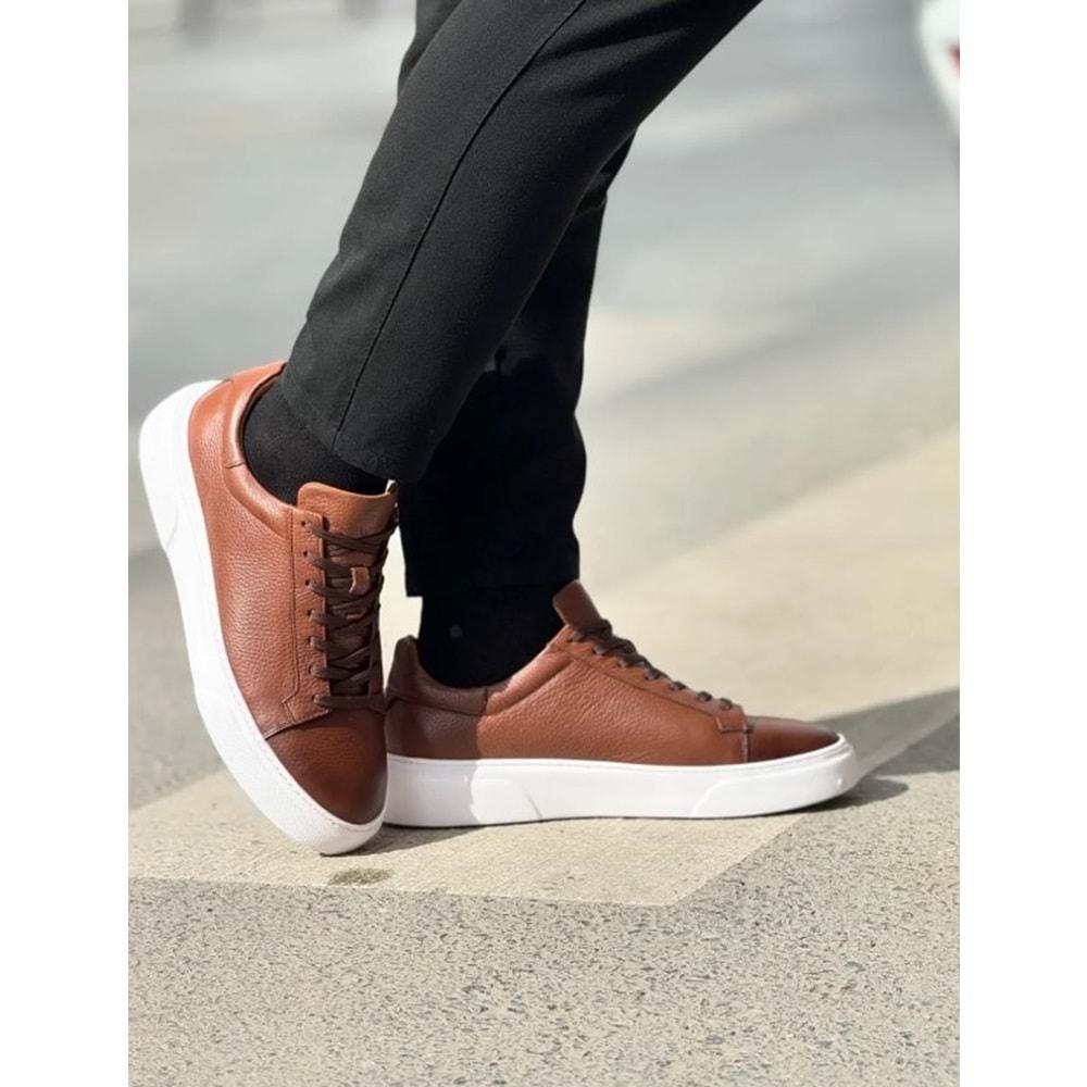 Makras Exclusive 777 Erkek Deri Sneaker Ayakkabı