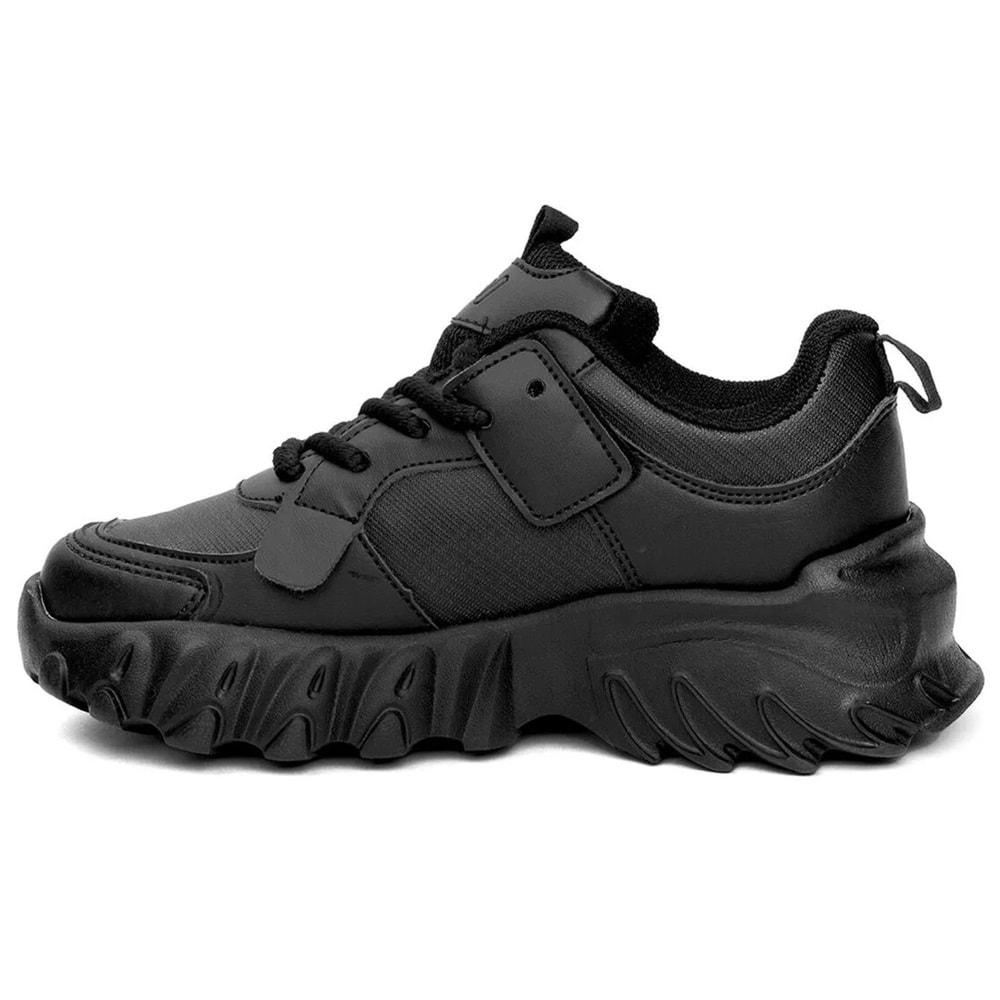 Cool Verom Bağcık Görünümlü Cırt Cırtlı Sneaker Ortopedik Çocuk Spor Ayakkabı