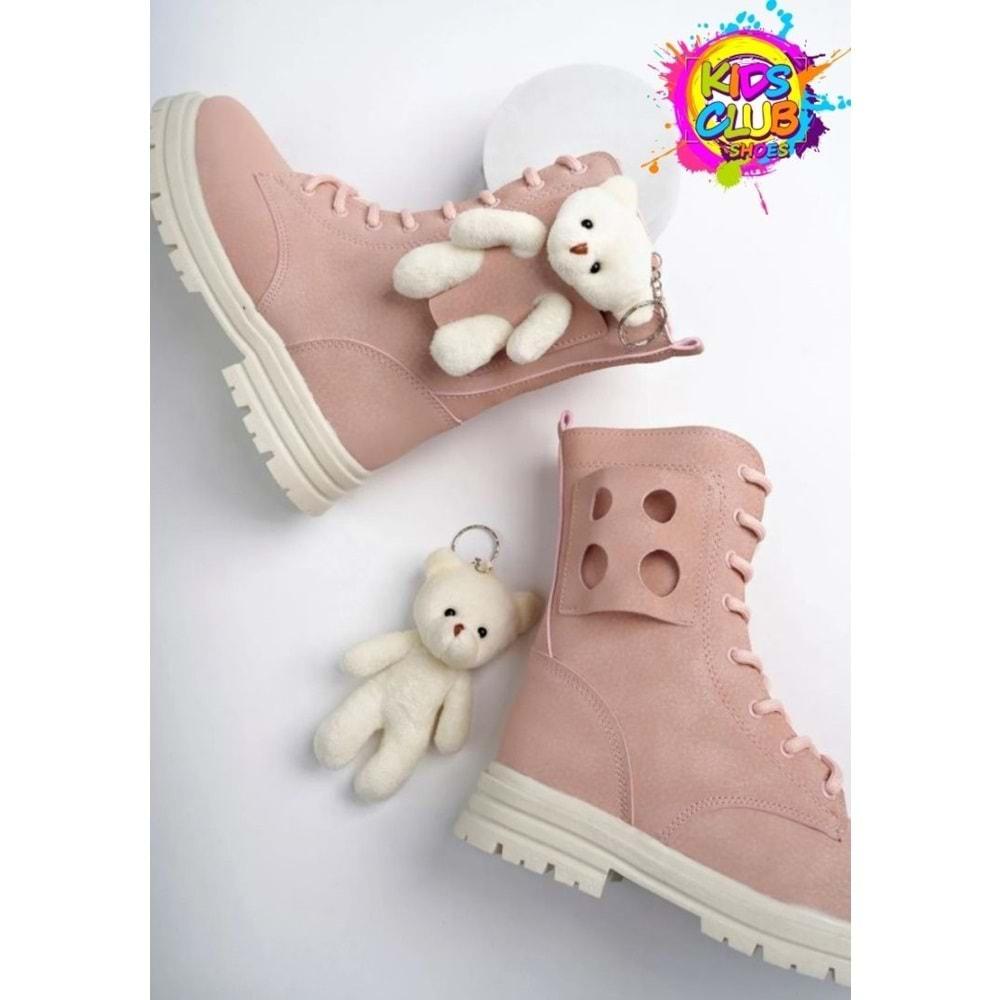 Kids Club Shoes Perla Hayvan Figürlü Ortopedik Kaymaz Taban Unisex Çocuk Bot