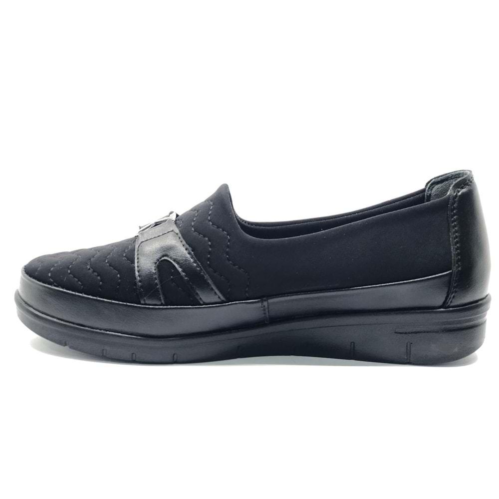 Berfilla Dr.Tavsiyeli İçi %100 Deri Anne Kadın Babet Ayakkabı