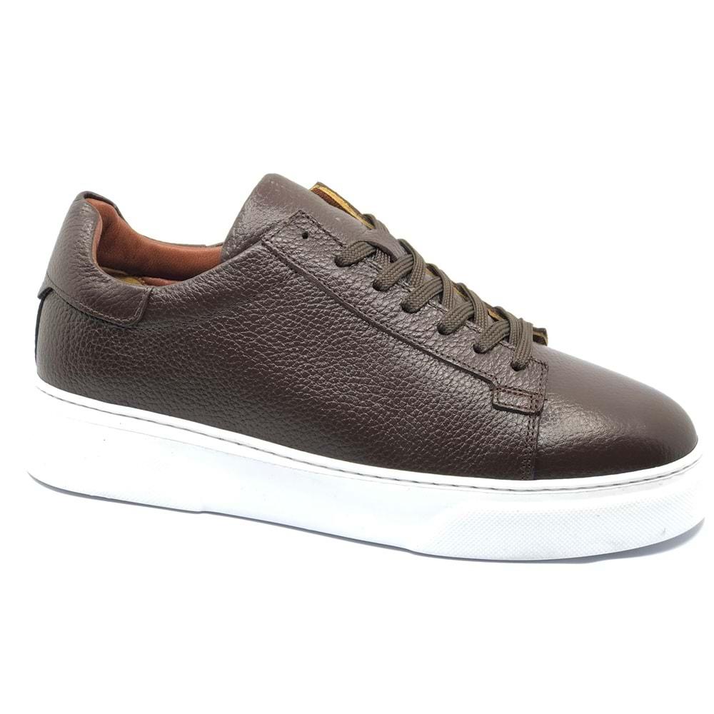 Makras Exclusive 777 Erkek Deri Sneaker Ayakkabı