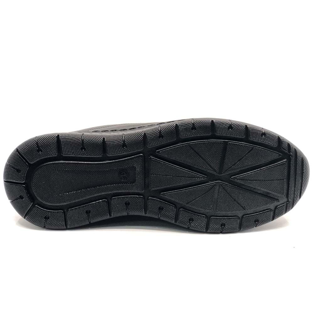 Alfalotti 1245 Hakiki Deri Ortopedik Kadın Casual Ayakkabı