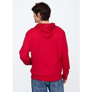 Gap V-Frch Ft Herıtage Logo Po Snl - 868460007 Erkek Kapüşonlu Sweatshirt