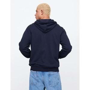 Gap V-Heritage Gap Logo Fz 851516 Erkek Kapüşonlu Fermuarlı Sweatshirt