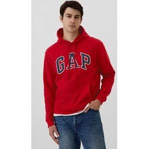Gap V-Heritage Gap Logo SNL 674148 Erkek Kapüşonlu Sweatshirt