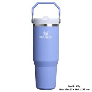 Stanley The IceFlow Flip Straw Pipetli Termos Bardak 0.89 LT Matara