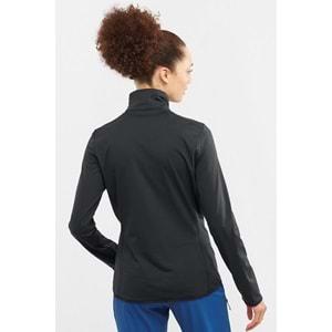 Salomon Outrack HALF Zip Mid W Midlayer LC1862300 Kadın Sweatshirt