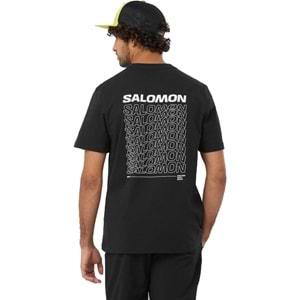 Salomon LC2219400 Graphic Perf SS Tee Tişört Erkek T-Shirt