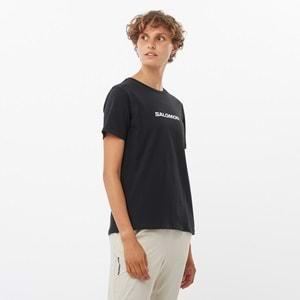 Salomon LC2217700 Logo SS Tee W Tişört Kadın T-Shirt