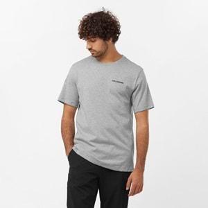 Salomon LC2219600 Graphic Perf SS Tee Tişört Erkek T-Shirt