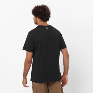 Salomon LC2245400 Sal Logo Perf SS Tee Tişört Erkek T-Shirt