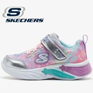 Skechers Star Sparks 302324N-SMLT Ortopedik Işıklı Çocuk Spor Ayakkabı