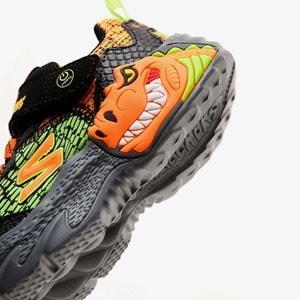 Skechers Dino Lights 400615L-BKOR Ortopedik Işıklı Çocuk Spor Ayakkabı