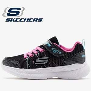 Skechers Snap Sprints 2.0 - Stars Away 303518L-BKMT Ortopedik Çocuk Spor Ayakkabı