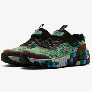 Skechers Megacraft 3.0 402182L-BRMT Ortopedik Çocuk Spor Ayakkabı