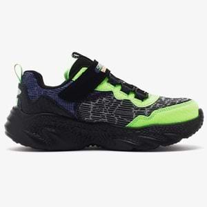 Skechers Creature-Lights 400617L-BKLM Ortopedik Işıklı Çocuk Spor Ayakkabı