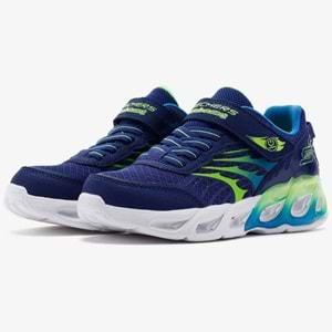 Skechers Thermo - Flash 2.0 400099L-NVBL Ortopedik Işıklı Çocuk Spor Ayakkabı