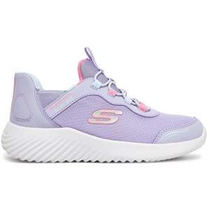Skechers Bounder Slip-İns Simle Cute 303585L-LAV Ortopedik Çocuk Spor Ayakkabı